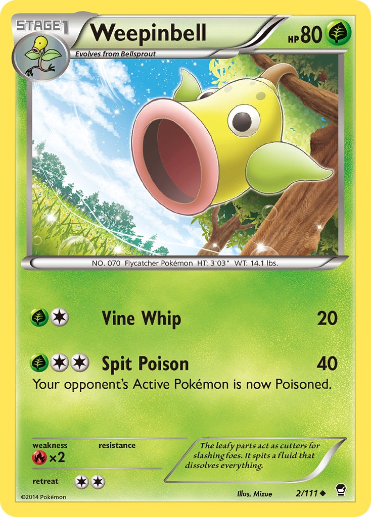 Weepinbell - 2/111 - Furious Fists - Card Cavern