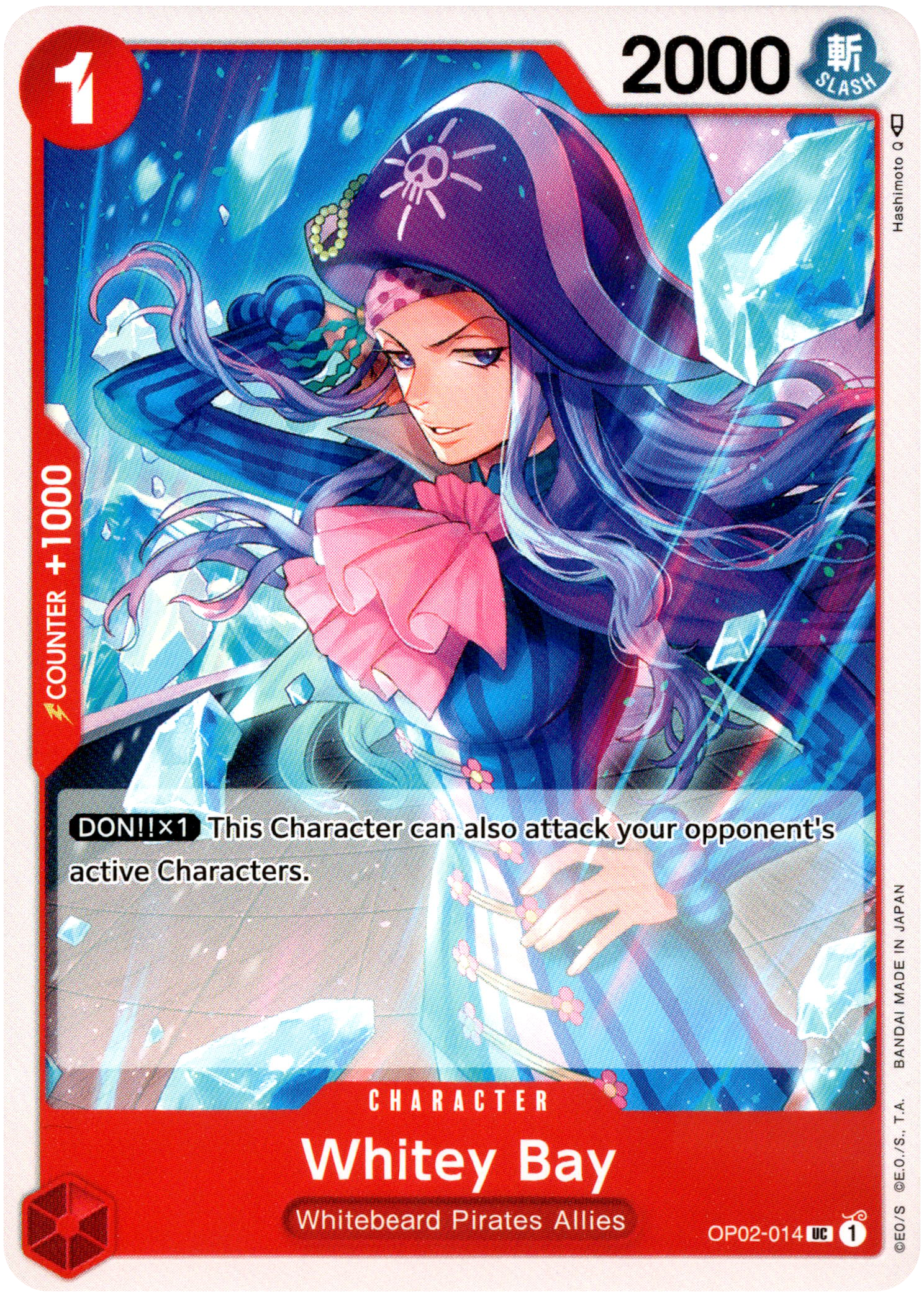 Whitey Bay - OP02-014 - Paramount War - Card Cavern