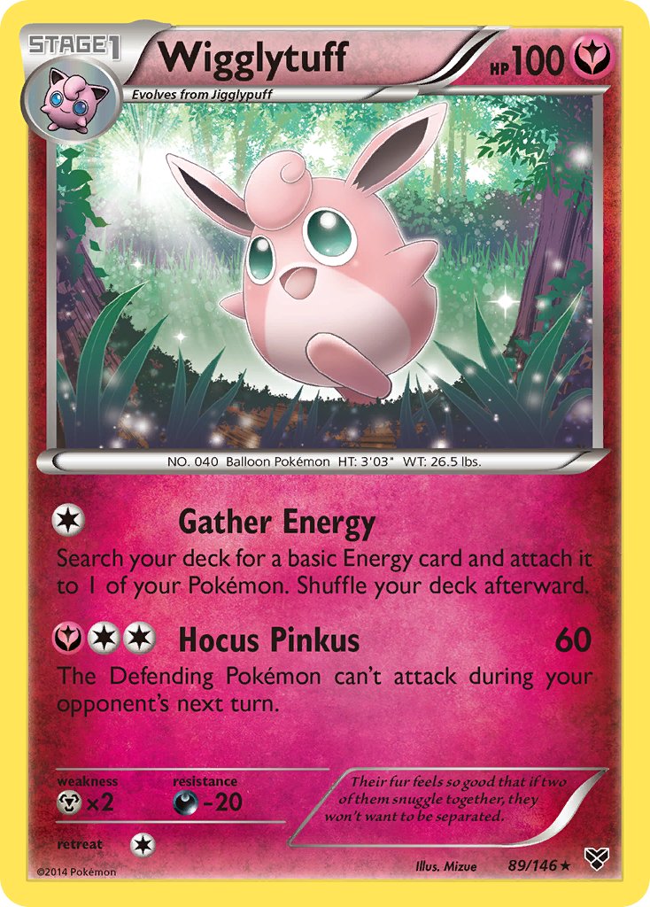 Wigglytuff - 89/146 - XY Base - Card Cavern