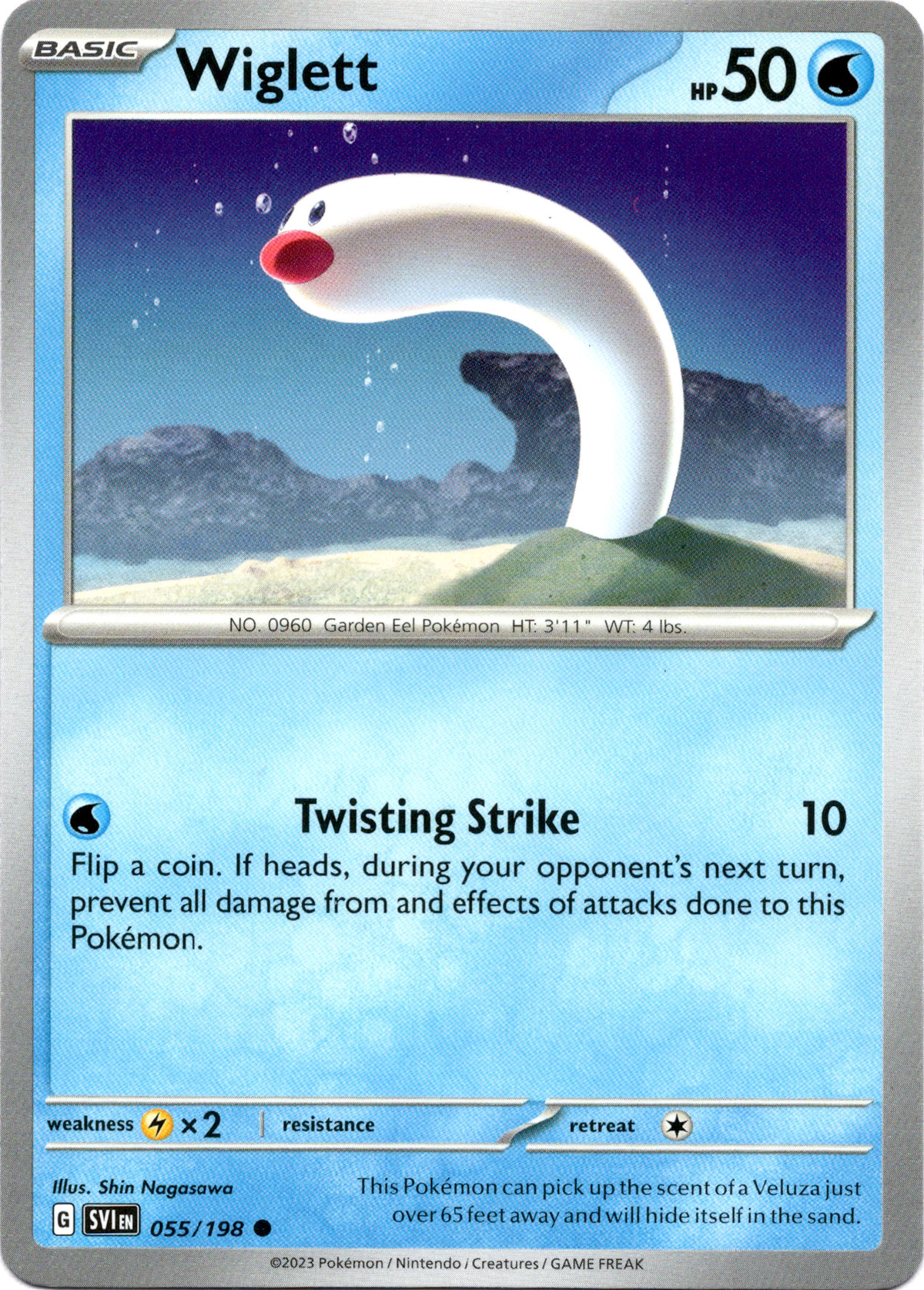 Wiglett - 055/198 - Scarlet & Violet - Card Cavern