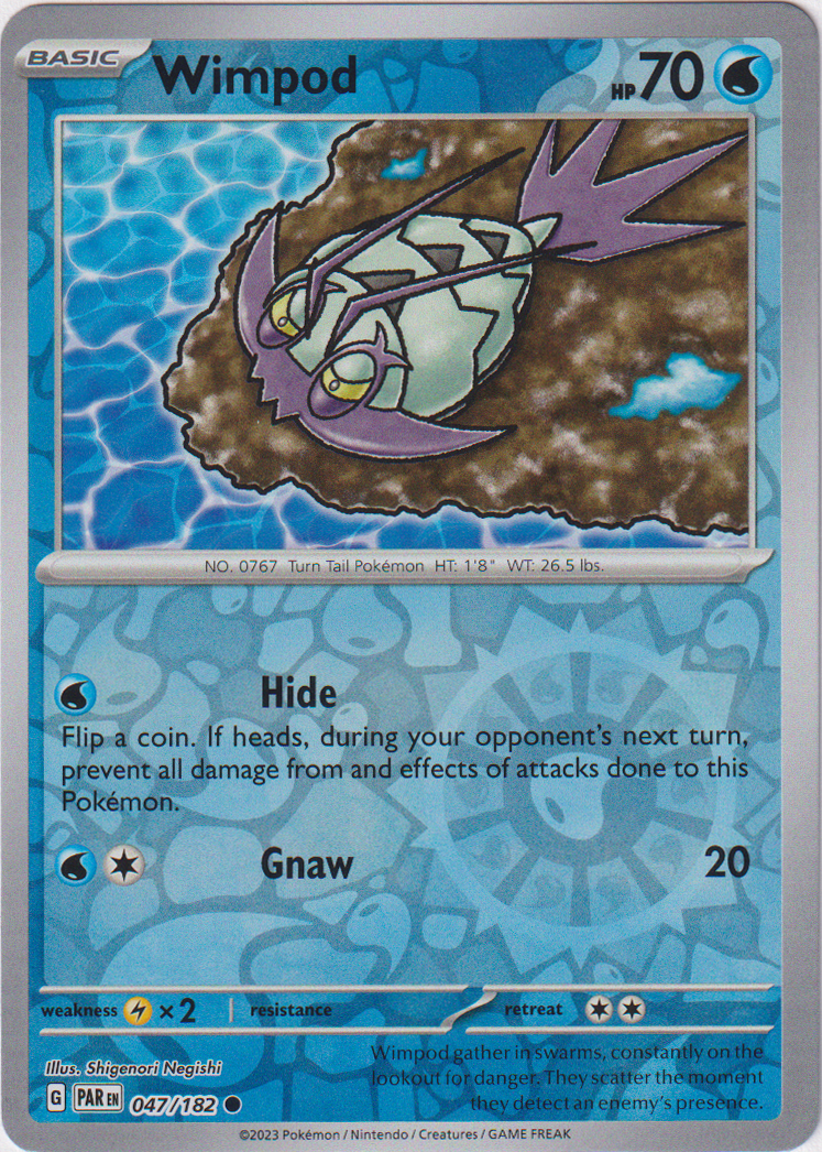 Wimpod - 047/182 - Paradox Rift - Reverse Holo – Card Cavern