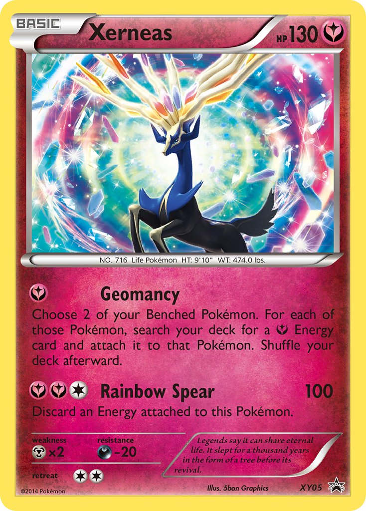 Xerneas - XY05 - XY Promo - Card Cavern