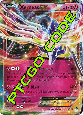 Xerneas EX XY07 PTCGO Code Card Cavern Trading Cards, LLC Xerneas EX XY07 PTCGO Code Card Cavern Trading Cards, LLC