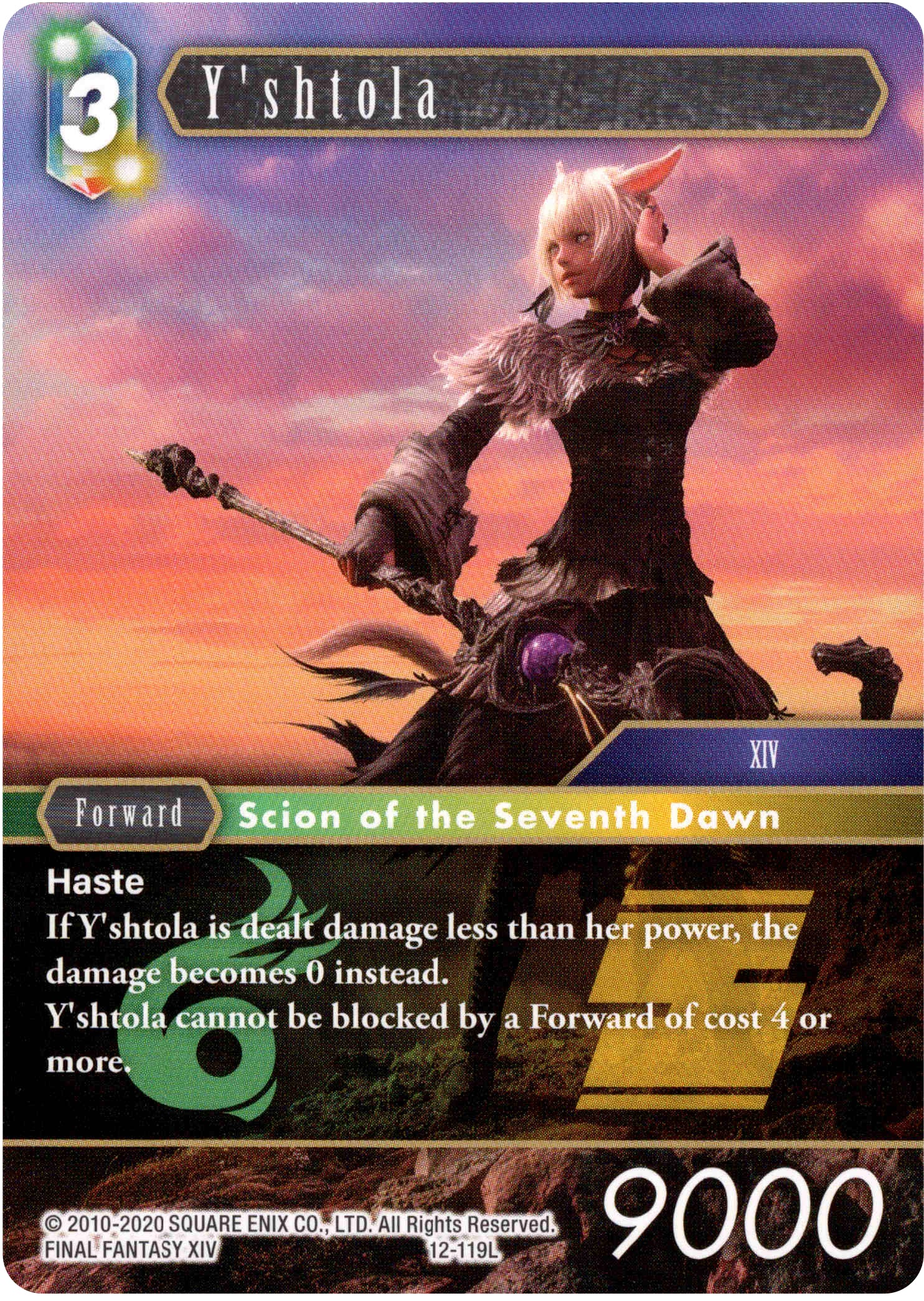 Y'shtola - 12-119L - Opus XII - Card Cavern