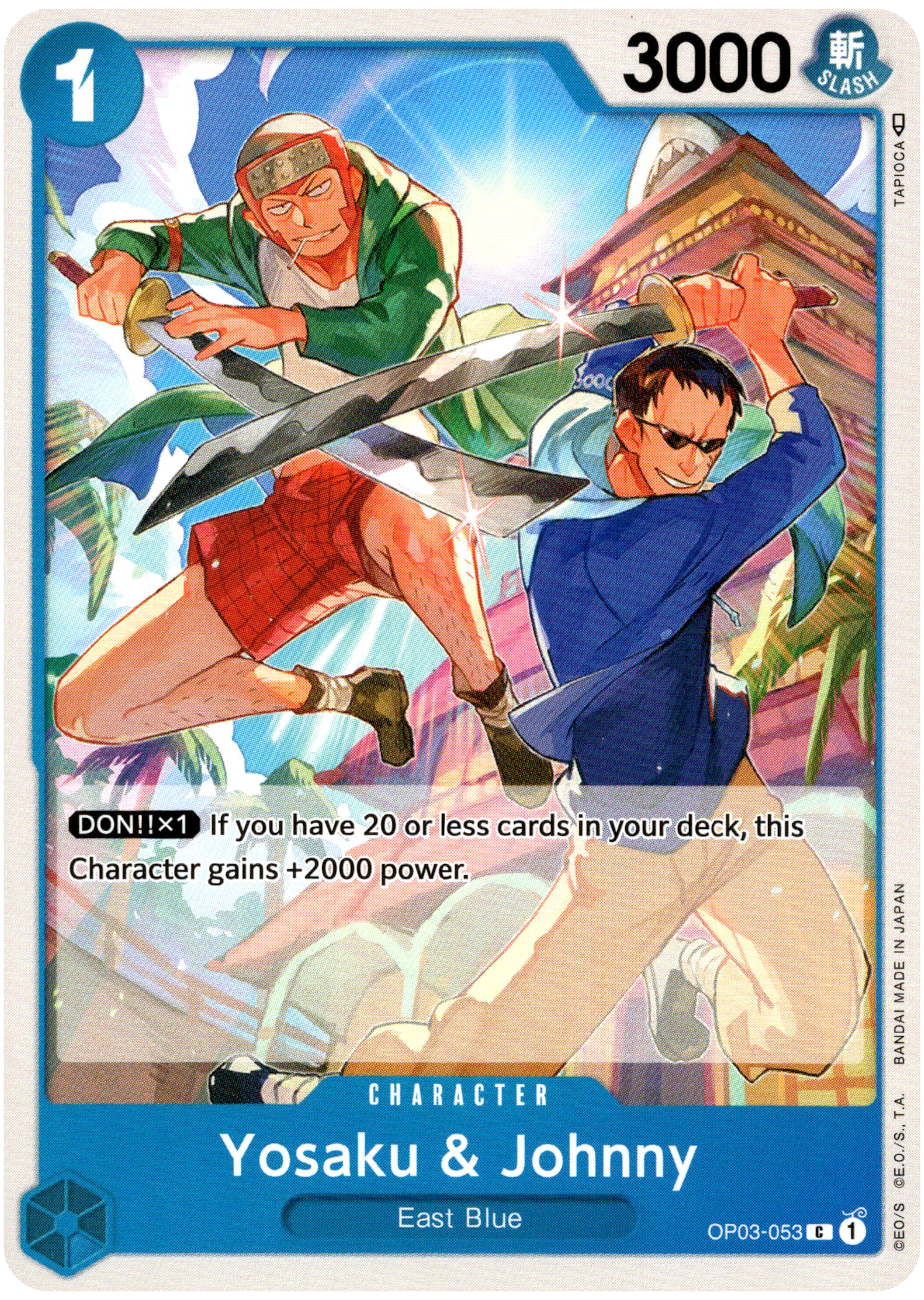 Yosaku & Johnny - OP03-053 C - Pillars of Strength - Card Cavern