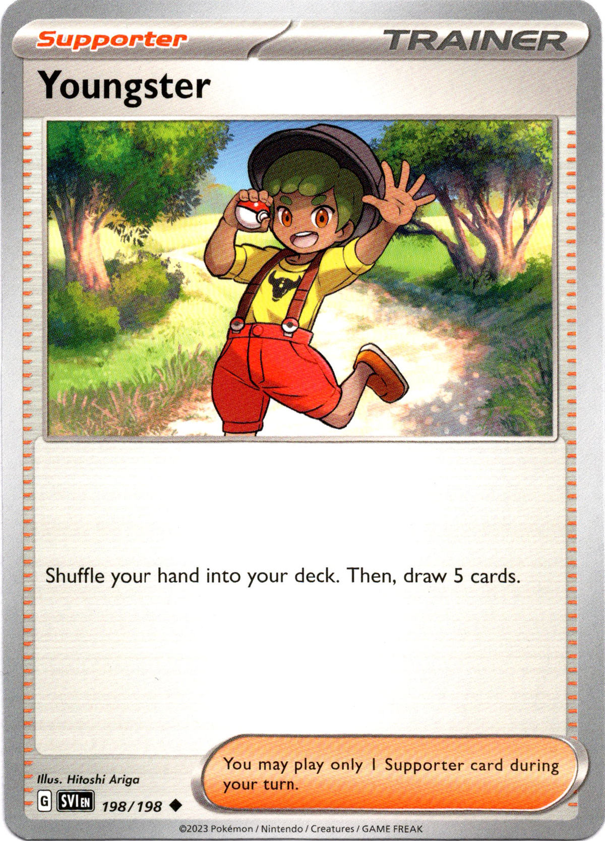 Youngster - 198/198 - Scarlet & Violet - Card Cavern