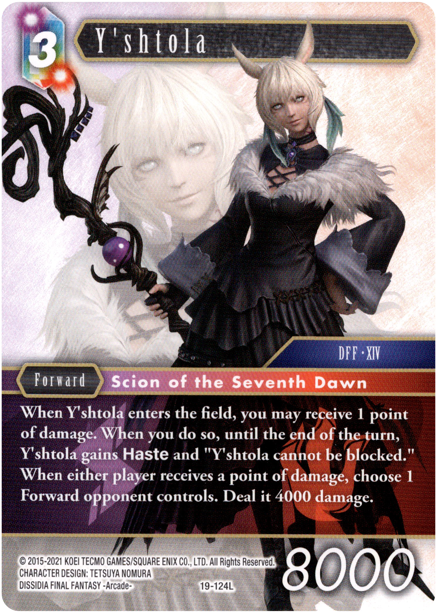 Y'shtola - 19-124L - From Nightmares - Card Cavern