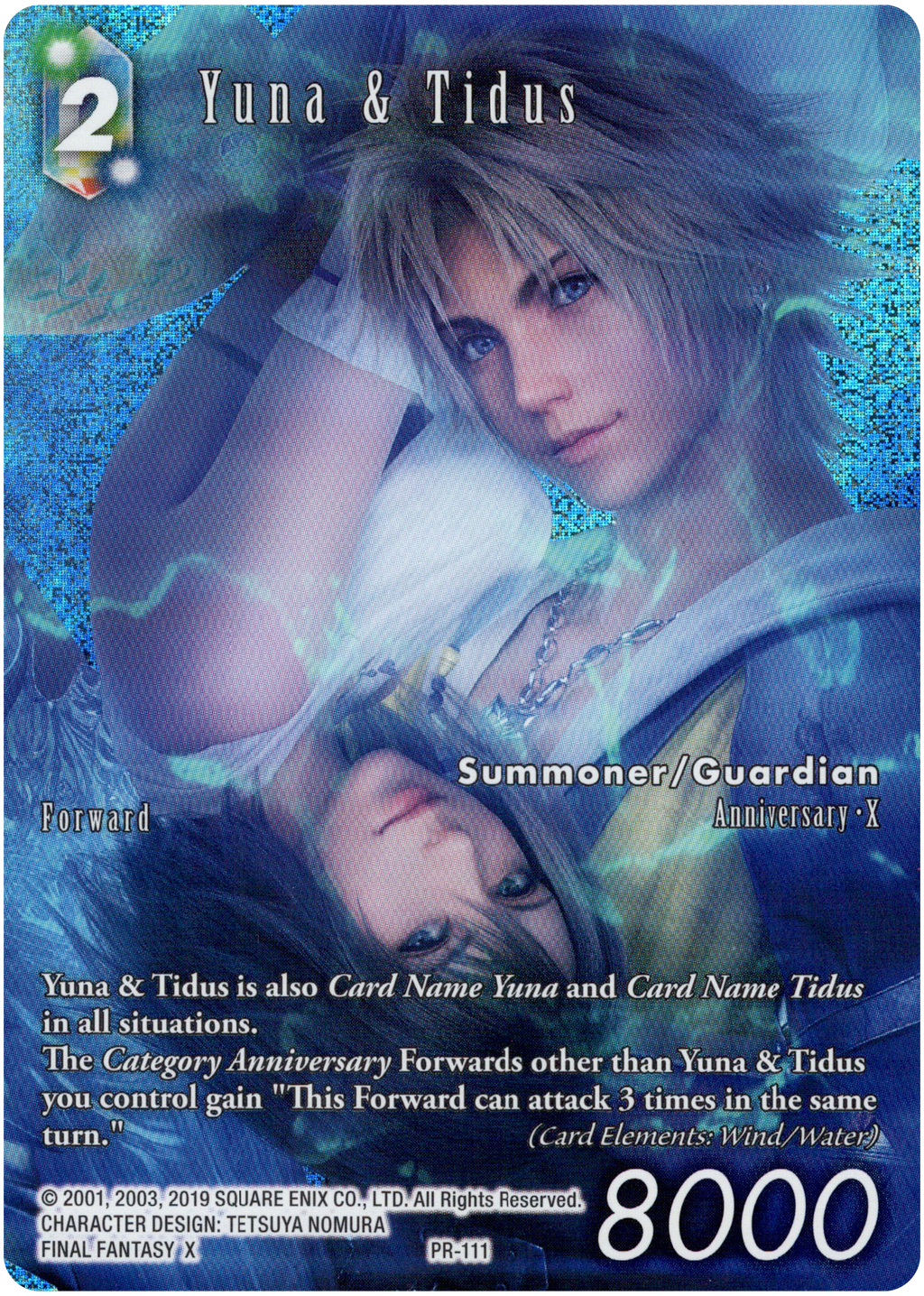 Yuna & Tidus Full Art - PR-111 - Final Fantasy Promo - Foil – Card