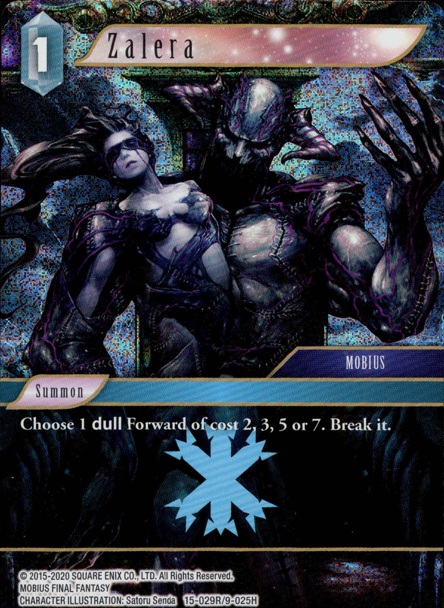 Zalera - 15-029R/9-025H - Crystal Dominion - Foil - Card Cavern