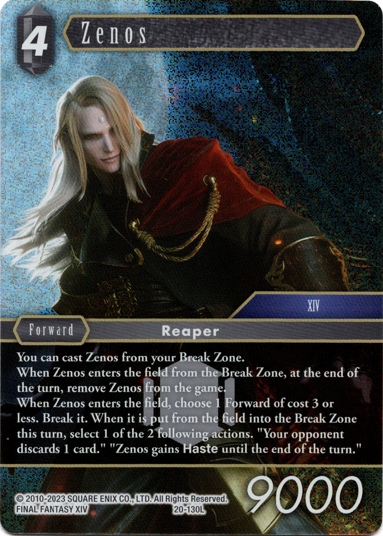 Zenos - 20-130L - Dawn of Heroes - Foil - Card Cavern