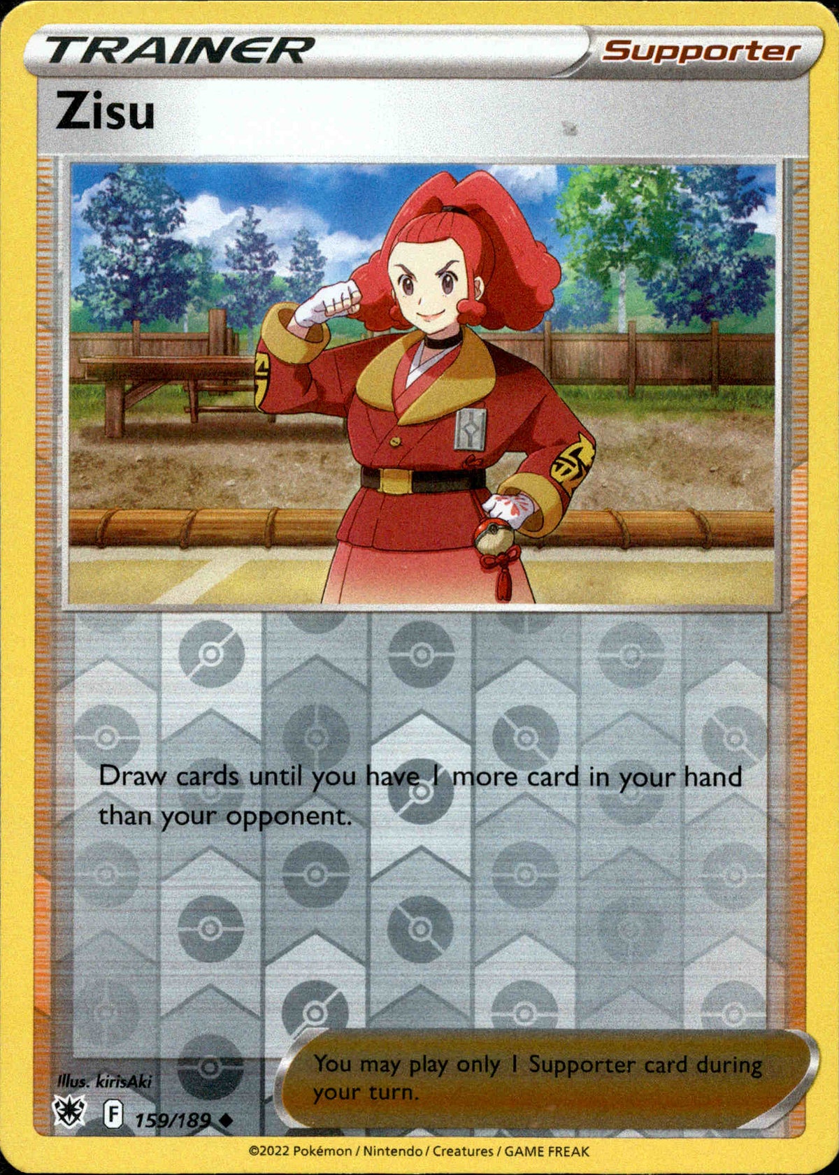 Zisu - 159/189 - Astral Radiance - Reverse Holo - Card Cavern