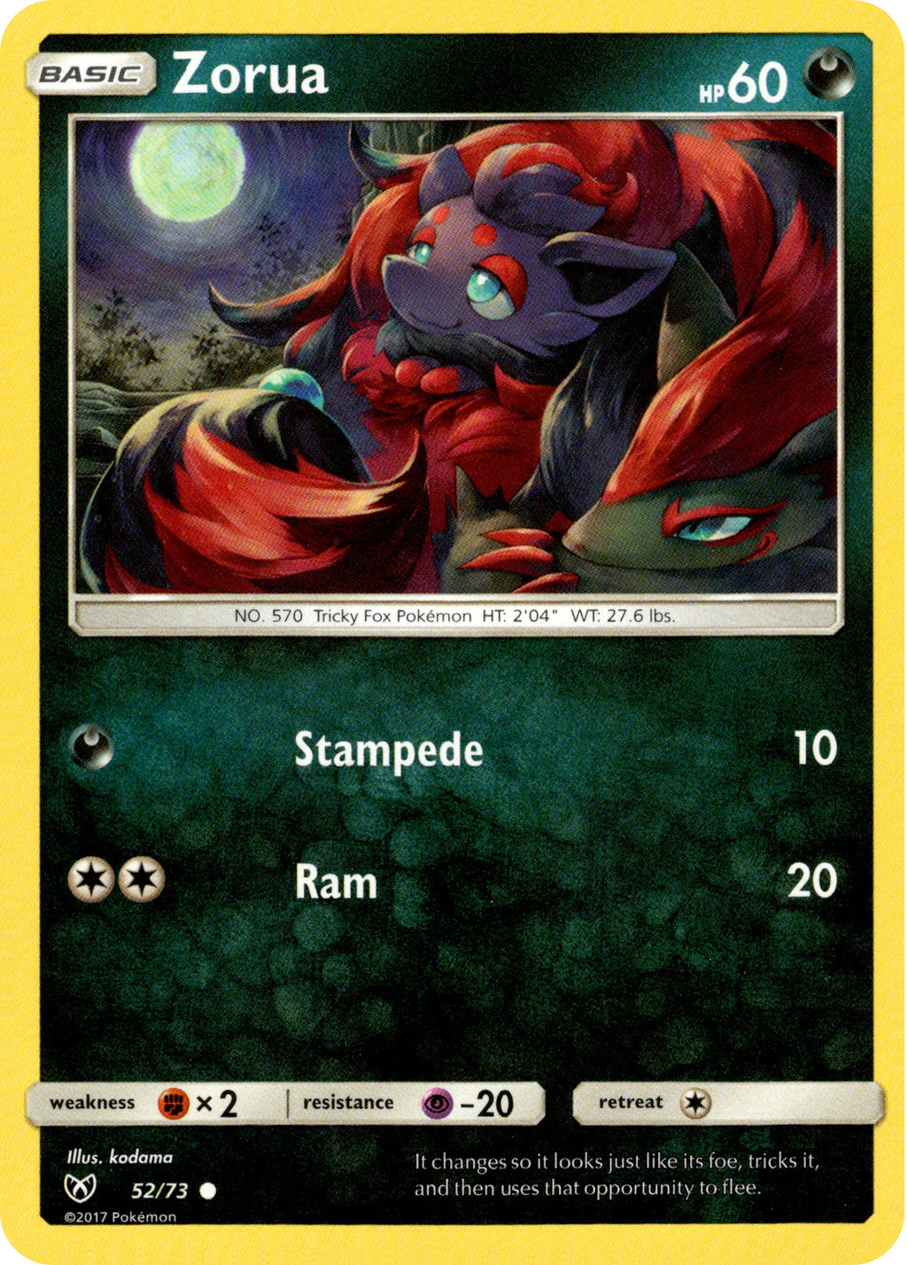 Zorua - 52/73