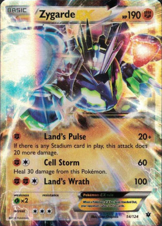 Zygarde EX - 54/124 - Fates Collide - Holo - Card Cavern