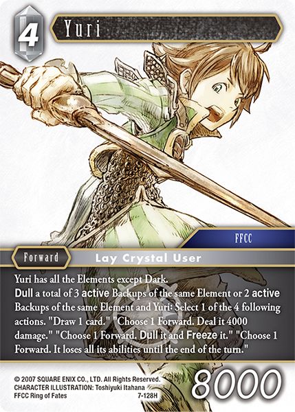 Yuri - 7-128H - Opus VII - Foil - Card Cavern