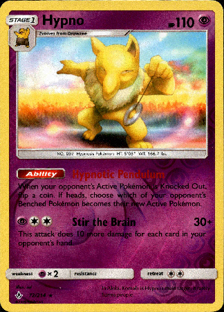 Hypno - 72/214 - Unbroken Bonds