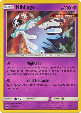 Nihilego - 106/214 - Lost Thunder - Holo - Card Cavern