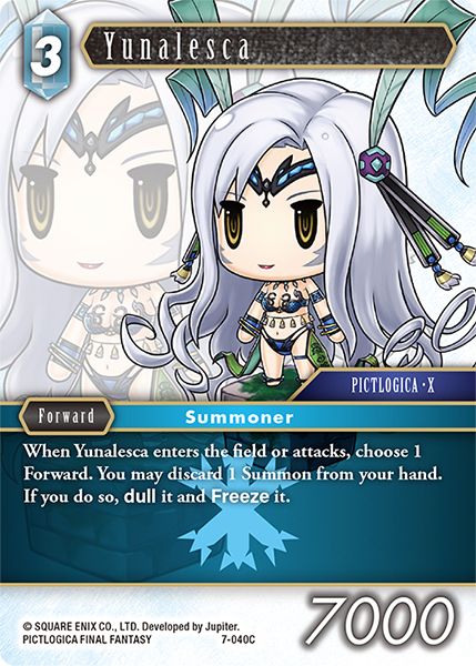 Yunalesca - 7-040C - Opus VII - Card Cavern