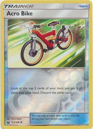 Acro Bike - 123/168 - Celestial Storm - Reverse Holo - Card Cavern