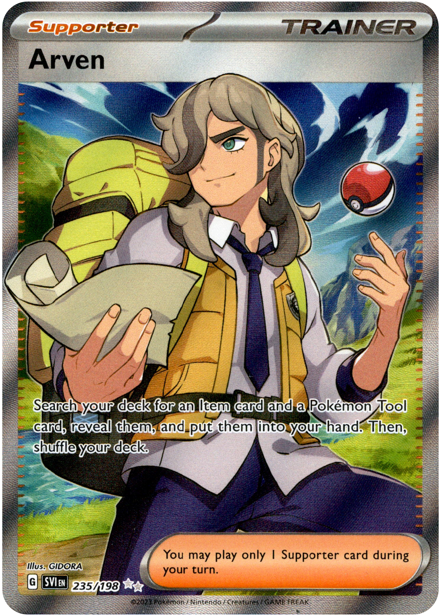 Arven - 235/198 - Scarlet & Violet - Holo - Card Cavern