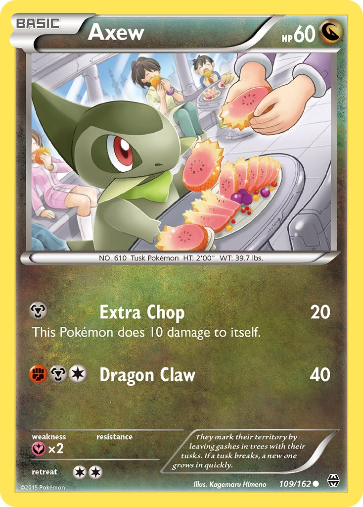 Axew - 109/162 - BREAKthrough - Card Cavern