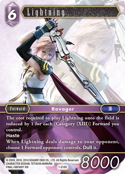 Lightning - 1-210S - Opus I - Card Cavern