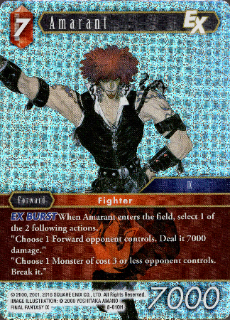 Amarant - 8-010H - Opus VIII - Foil - Card Cavern