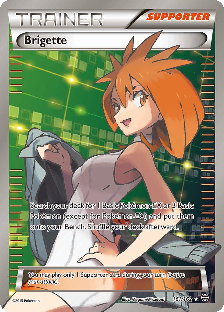 Brigette Full Art - 161/162 - BREAKthrough - Holo - Card Cavern