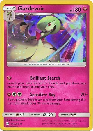 Gardevoir - 141/214 - Lost Thunder - Holo - Card Cavern
