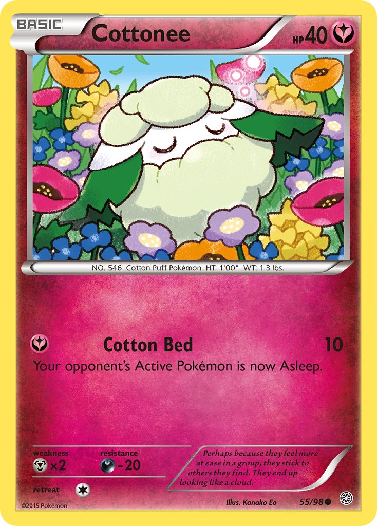 Cottonee - 55/98 - Ancient Origins - Card Cavern