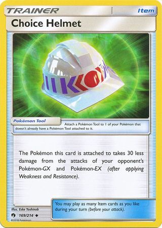 Choice Helmet - 169/214 - Lost Thunder - Card Cavern