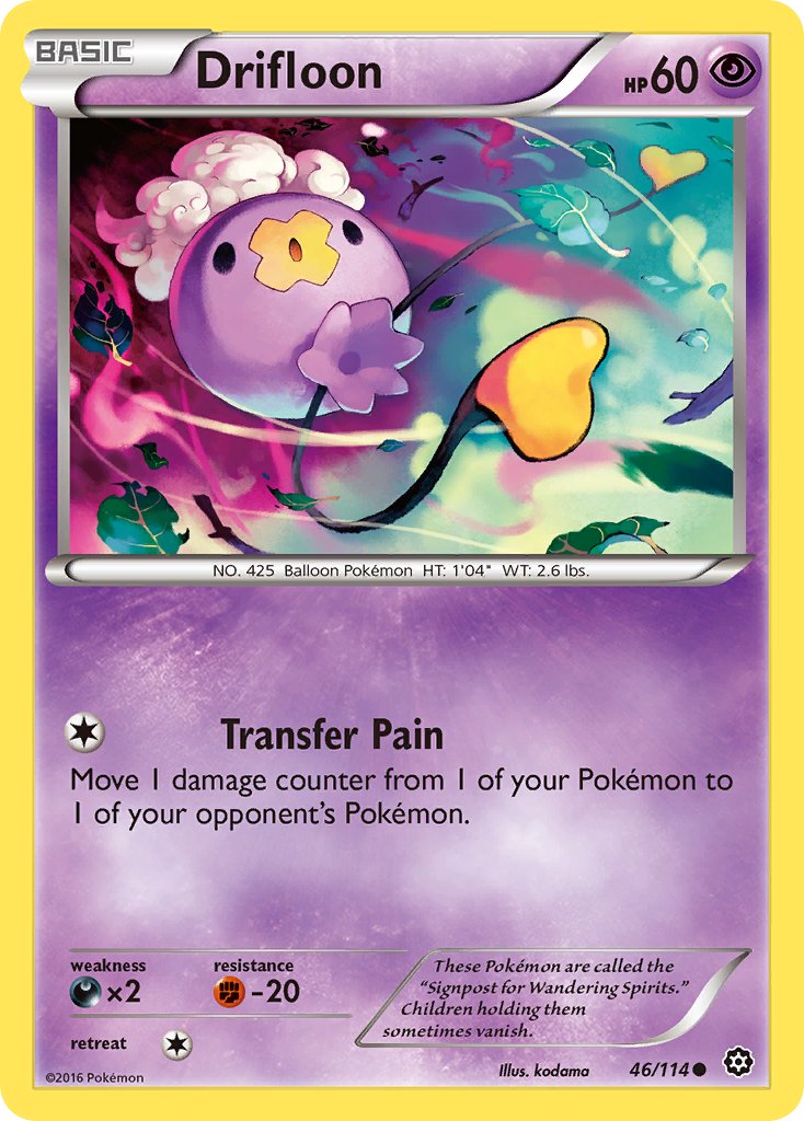 Drifloon - 46/114 - Steam Siege - Card Cavern