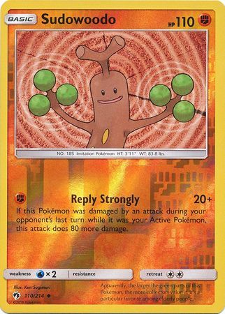 Sudowoodo - 110/214 - Lost Thunder