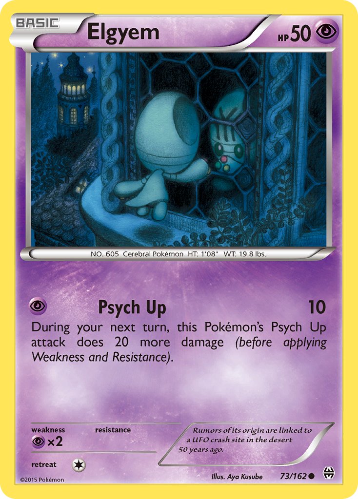 Elgyem - 73/162 - BREAKthrough - Card Cavern