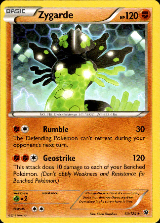 Zygarde - 53/124 - Fates Collide - Card Cavern