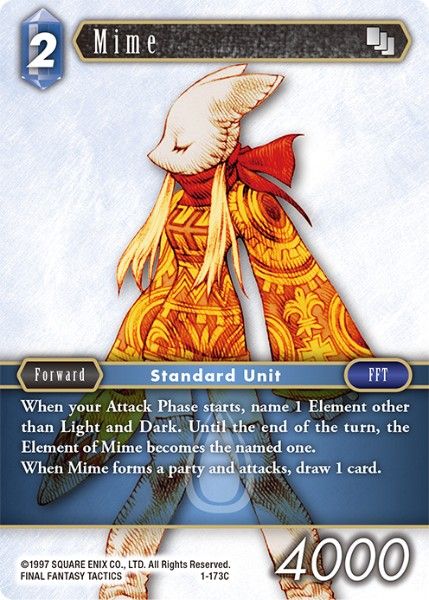 Mime - 1-173C - Opus I - Foil - Card Cavern