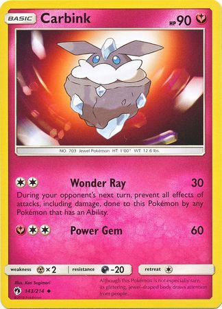 Carbink - 143/214 - Lost Thunder - Card Cavern