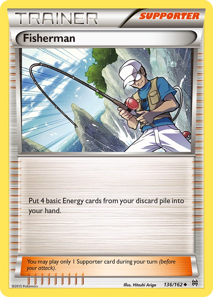 Fisherman - 136/162 - BREAKthrough - Card Cavern