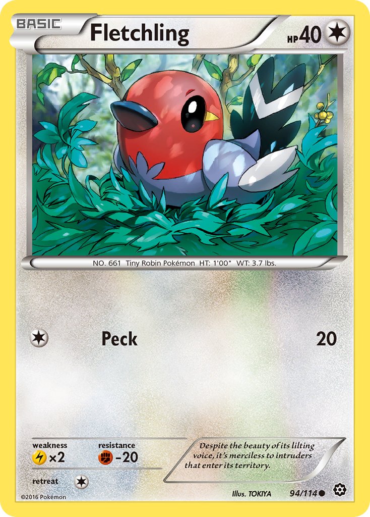 Fletchling - 94/114 - Steam Siege - Card Cavern
