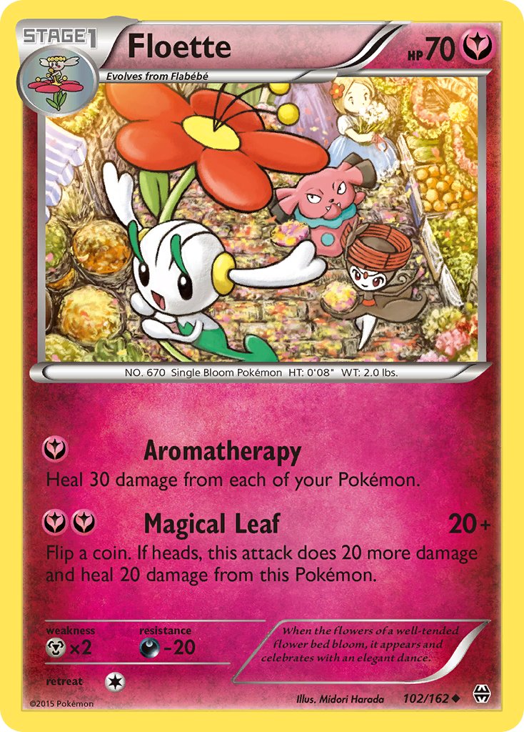 Floette - 102/162 - BREAKthrough - Card Cavern