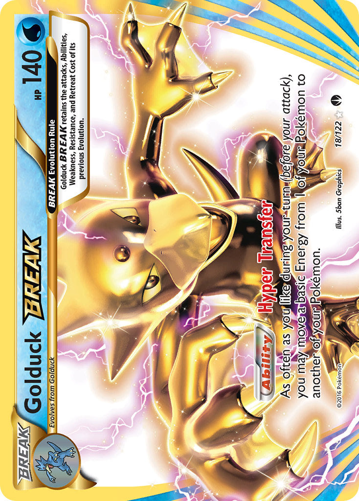 Golduck BREAK - 18/122 - BREAKpoint - Card Cavern