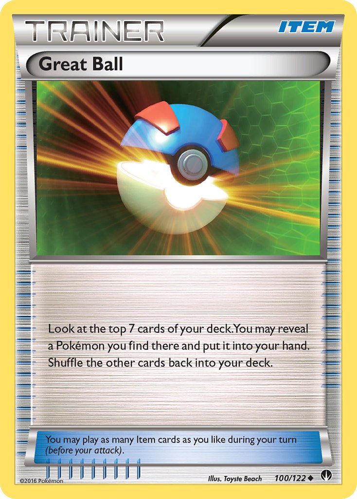 Great Ball - 100/122 - BREAKpoint - Card Cavern