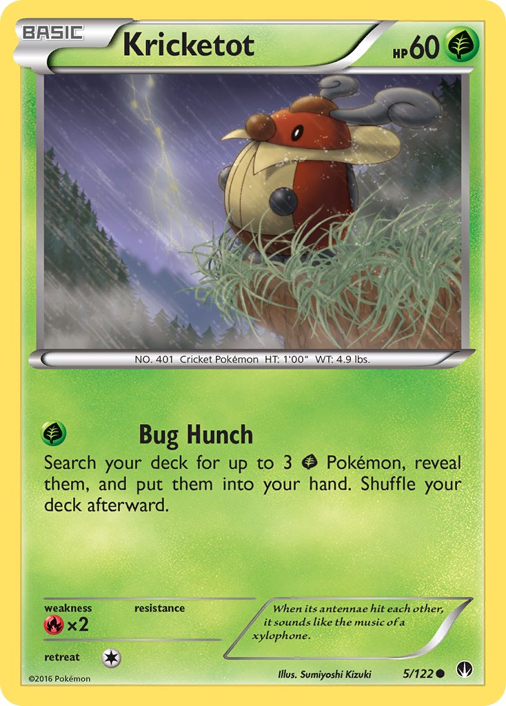 Kricketot - 5/122 - BREAKpoint - Card Cavern