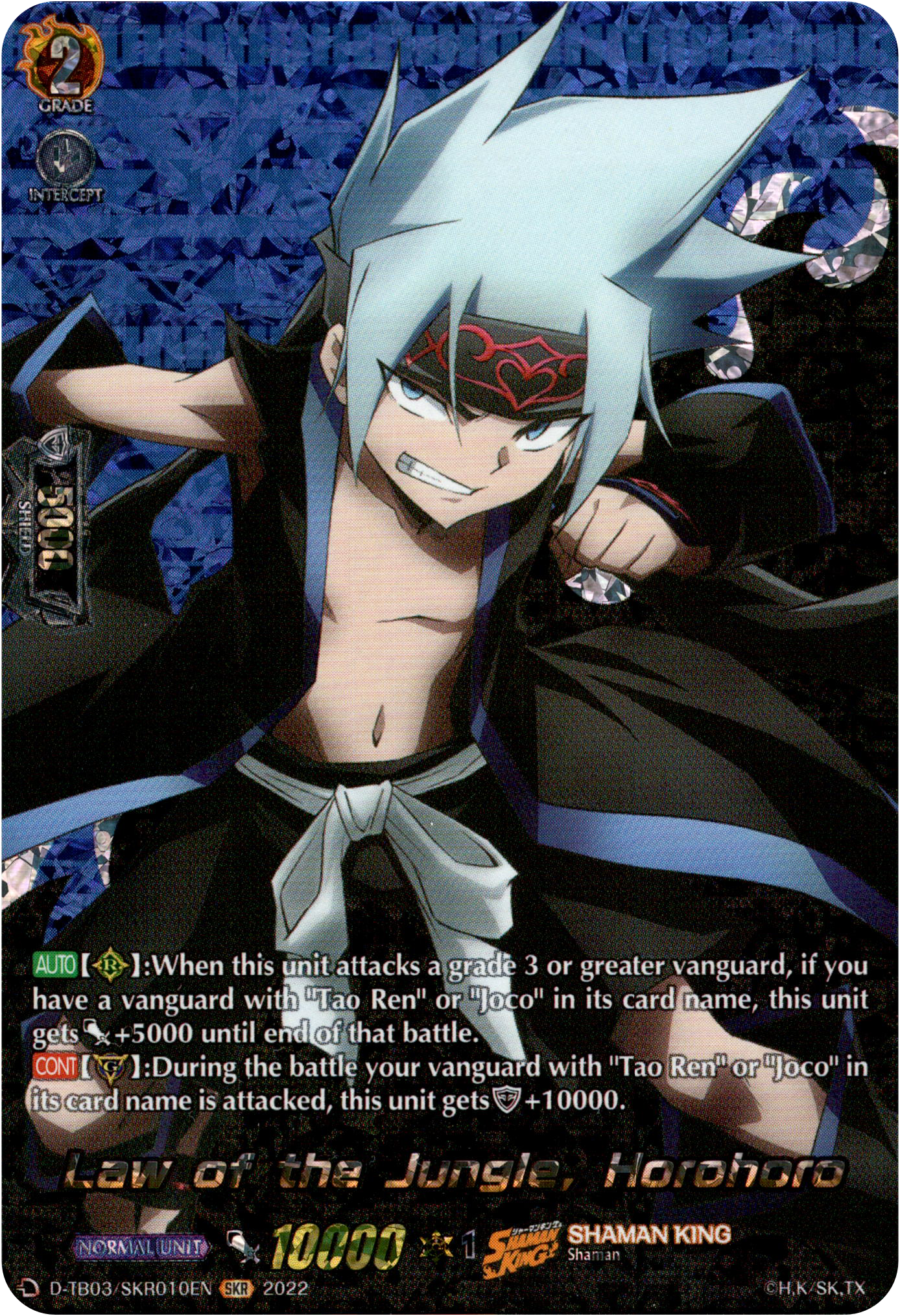 Law of the Jungle, Horohoro - D-TB03/SKR010EN - Shaman King - Card Cavern