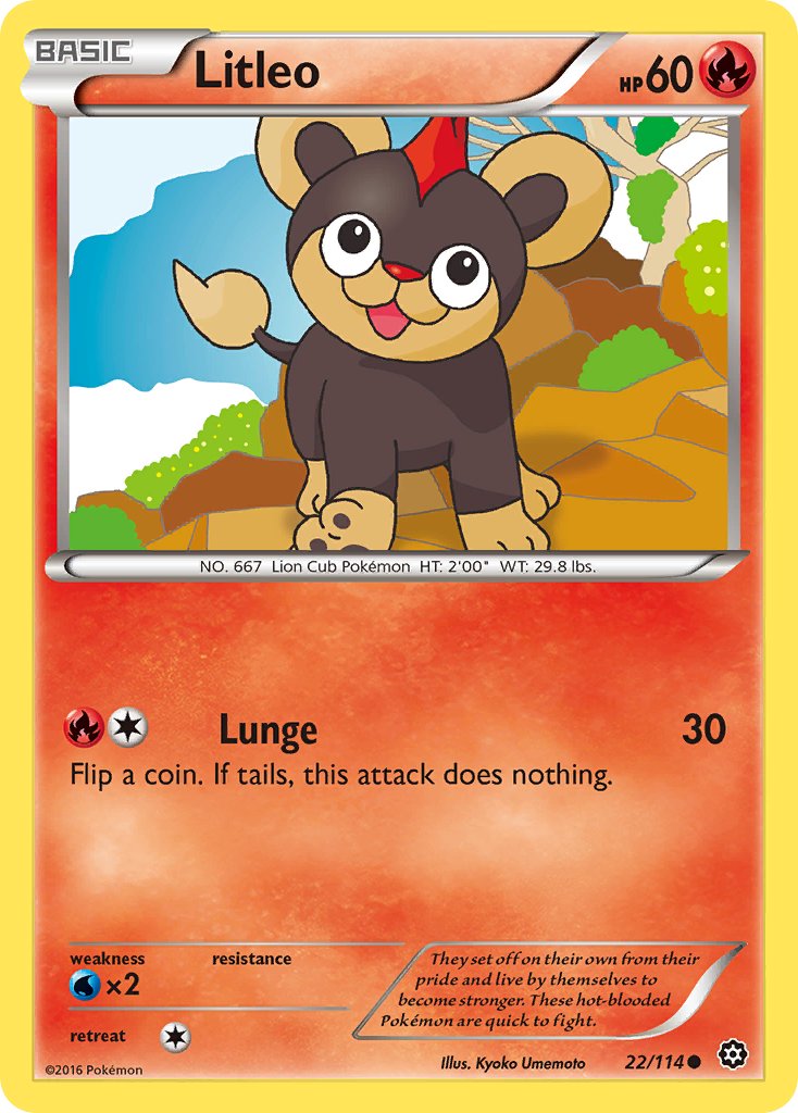 Litleo - 22/114 - Steam Siege - Card Cavern