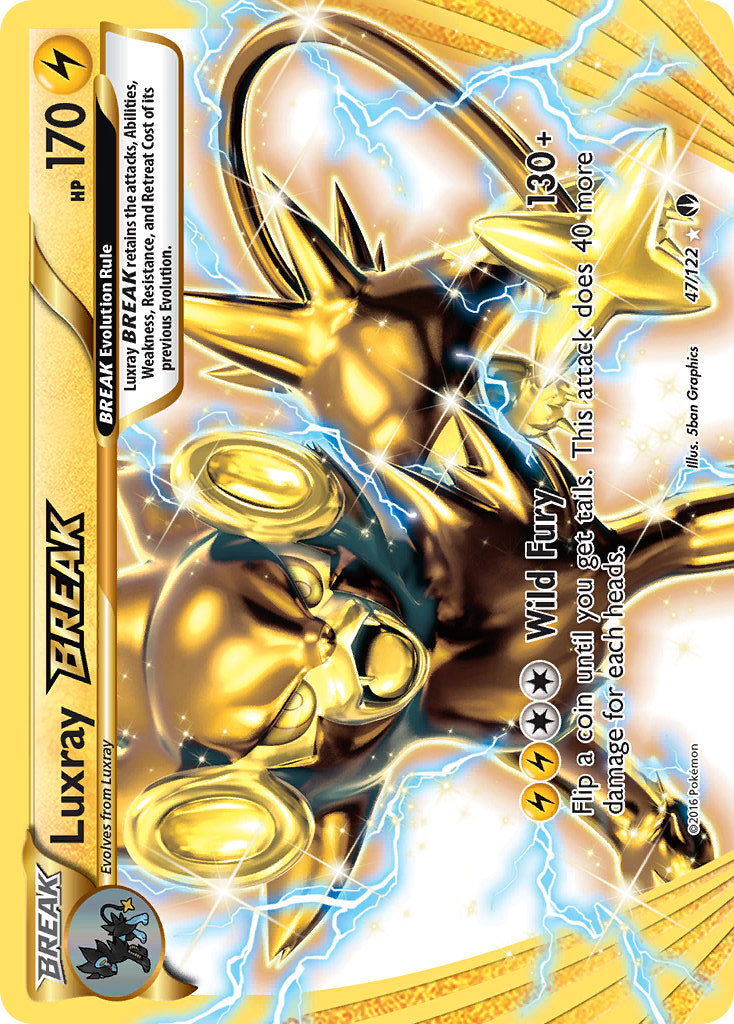 Luxray BREAK - 47/122 - BREAKpoint - Card Cavern