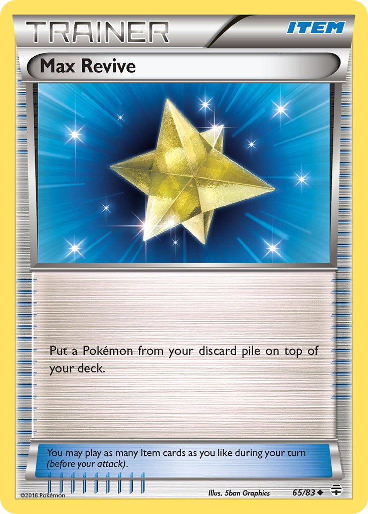 Max Revive - 65/83 - Generations - Card Cavern