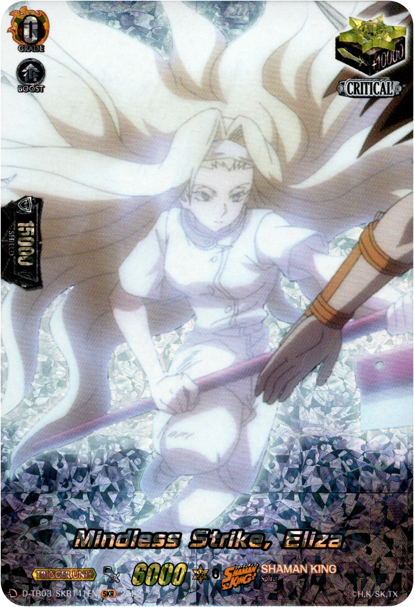 Mindless Strike, Eliza - D-TB03/SKR141EN - Shaman King - Card Cavern