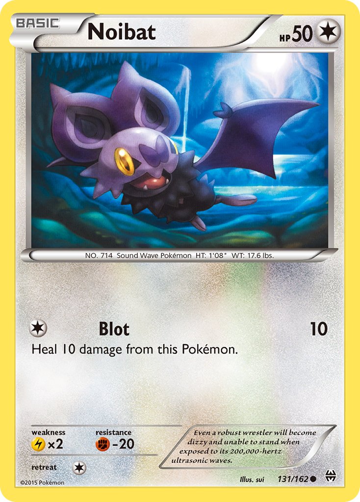 noibat pokemon card Noibat - 131/162