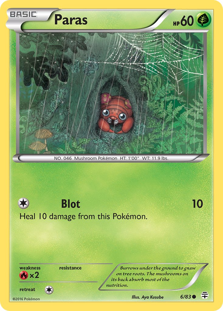 Paras - 6/83 - Generations - Card Cavern