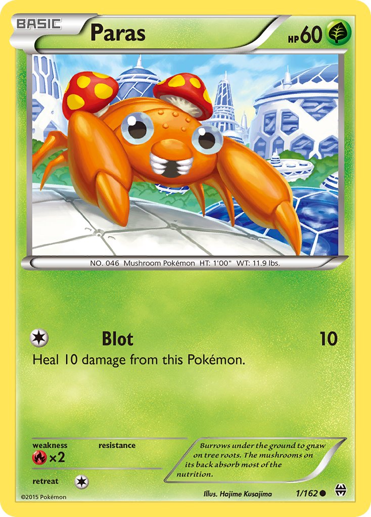 Paras - 1/162 - BREAKthrough - Card Cavern
